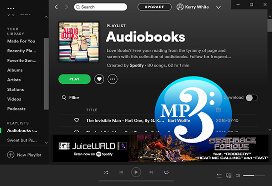Melhores audiolivros no Spotify